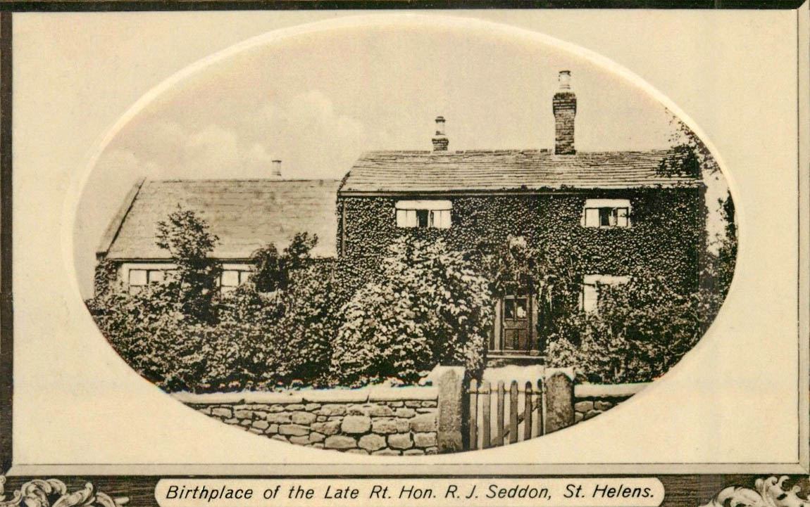 Richard Seddon birthplace, St Helens Richard Seddon birthplace, St Helens