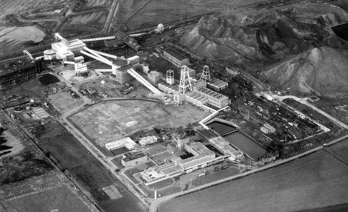 Bold Colliery aerial, St Helens